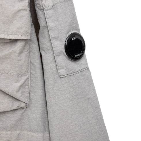 C.P. Company Flatt Nylon Utility Overshirt Drizzle 913 16CMOS015A-005991G Degli Uberti